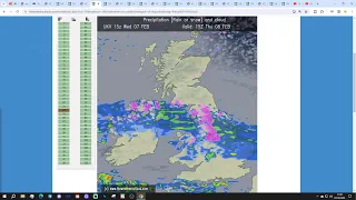 6AM Forecast: Heavy Rain, Sleet And Snow Pushing Northwards (Thursday 8th February 2024)