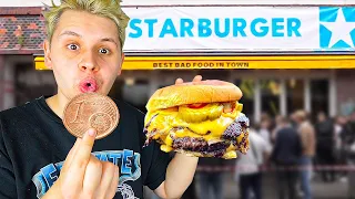 Dieser BURGER kostet 1 CENT🍔😰 - Influencer eröffnet Burgerladen😮