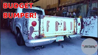 CUSTOM BUMPER AND EXHAUST BUILD! CHEAP BUDGET F100 CROWN VIC SWAP!