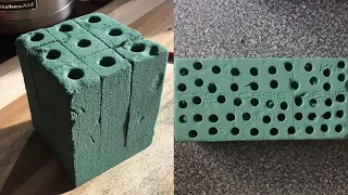 2 Hour Satisfying Floral Foam Compilation|Plain Foams|No Talking|Relaxing ASMR Video #10