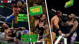 Men's Money in the Bank ladder match 2023 Highlights | WWE 2K23 SIMULATION