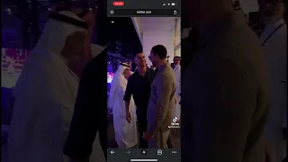 Cristiano Ronaldo meets Rio Ferdinand after a long time at Fury vs Ngannou fight! #shorts #viral