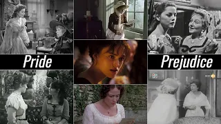 Lizzy learns about Darcy's intervention - Pride & Prejudice (1940,1957,1961,1967,1980,1995,2005)