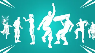 Top 40 Legendary Fortnite Dances & Emotes! (Sweaty Rotation, Drippin' Flavor, Boop, Among Us Dance)