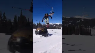 @twallisch off the mic @dewtour realxin w/ some bluebird lapin @woodwardcopper 😮‍💨 v @colepates