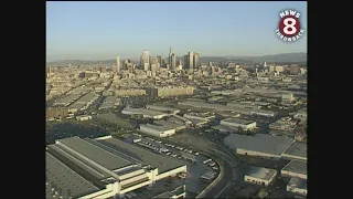 Northridge earthquake aerial views of damage 1994