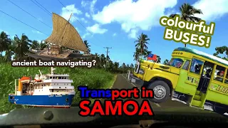 Transport in Samoa - A brief history!