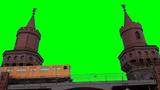 Train (Berlin) Green Screen by VidiotsChannel.com