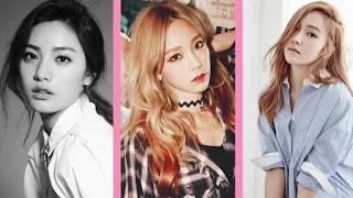 Kpop Idols in The 100 Most Beautiful Faces of 2015