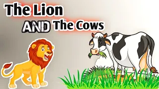 The Lion And The Cows | Stories For Kids | Short Story |  Writeup Stories