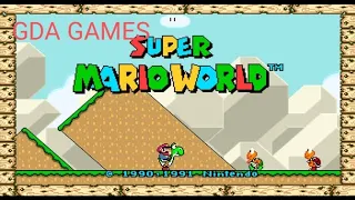 Game play Super Mario world (96) Saídas (100%) Até zerar