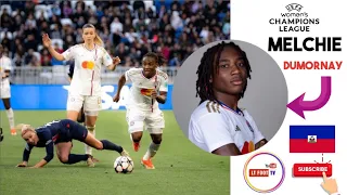 Melchie Dumornay vs Psg / demi-finale ligue des champions feminine ( match aller ) 2024