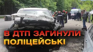 Троє поліцейських Білоцерківського районного управління, загинули під час аварії у Вінниці