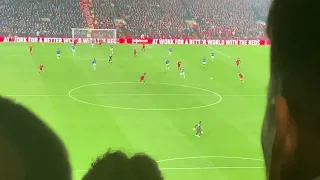 Liverpool VS Everton “show them the way to go home” chant at Anfield