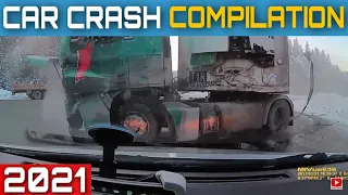 Russian Car Crashes 2021 - Russian Dash Cam 2021 - Car Crash Compilation 2021