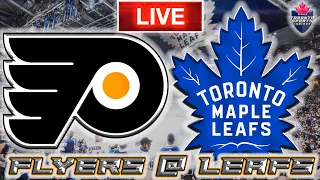 Philadelphia Flyers vs Toronto Maple Leafs LIVE Stream Game Audio  | NHL LIVE Stream Gamecast & Chat