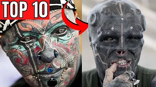 10 People Who Took Their Tattoos Too Far  (Part 4)