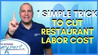 Restaurant Management Tip - Easy Trick for Cutting Restaurant Labor Cost #restaurantsystems