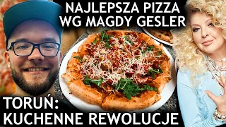 TORUŃ: KUCHENNE REWOLUCJE! Magda Gessler: “Najlepsza pizza jaką jadłam”! Pizzeria OSTERIA DI BITONDO