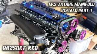 RB25DET Neo Intake Manifold Install! || Ep. 5 Forward Facing Intake Plenum Part 1