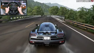 Forza Horizon 5 - 2011 Koenigsegg Agera | Thrustmaster TS-XW Gameplay