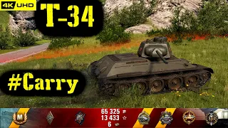 World of Tanks T-34 Replay - 8 Kills 1.9K DMG(Patch 1.6.1)