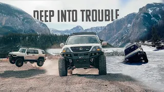 DEEP INTO TROUBLE | Off-road Adventure - Bush mechanics, broken parts and STUNNING views!