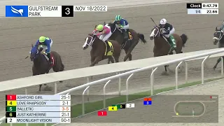 Gulfstream Park November 18, 2022 Race 3