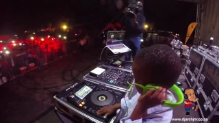 DJ Arch Jnr Headlining  Shayas  2016 in Shuma Park (4yrs) Worlds Youngest DJ