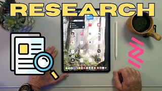 How to use your iPad to do  Research