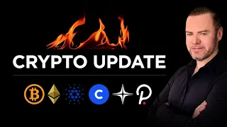 Crypto Fire Update: Bitcoin, Polkadot, Cardano, ETH $CLSK $COIN and more