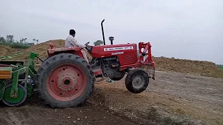 MF 385- Tractor stunts  Bull power 577| MF 375 vs Bull power 577 |577 Bull power| potato Harvest