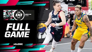 Brazil 🇧🇷 vs France 🇫🇷 | Women | Full Game | FIBA 3x3 World Cup 2023