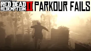 Parkour Fails & Funny Moments - Red Dead Redemption 2