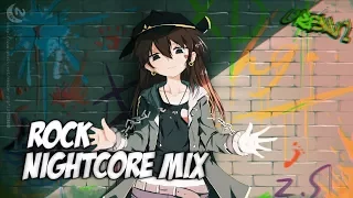 【Nightcore】→ Ultimate Rock Mix || Power Metal, Alternative, Metal, Hard ✘ 1Hour