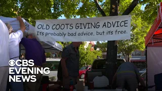 "Old Coots" dole out wisdom at Salt Lake City farmer's market