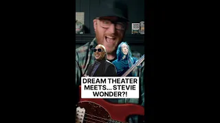 Dream Theater meets... Stevie Wonder?! #bassplayer #bassline #scottsbasslessons #sbl