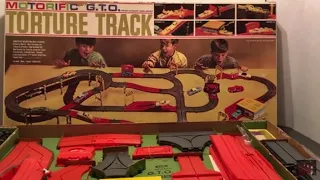 🚗🔥Motorific G.T.O. Torture Track Toy Car Ideal Toys Racing set🔥Classic Toys 60s Awesome Collection🏎