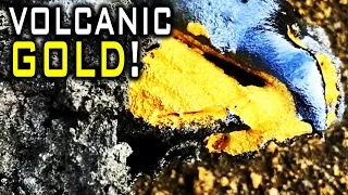 BREAKING NEWS! Gold Discovered In Lava From Volcano Eruption