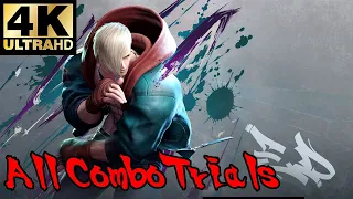 Street Fighter 6: Ed - All Combo Trials [4K]