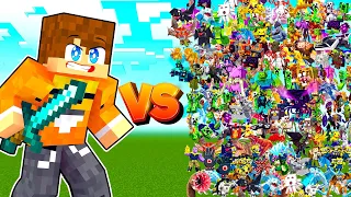 SMILESLOW VS 1000 MOBÓW w Minecraft!