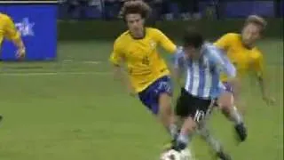 Argentina 1x0 Brasil - O Gol [17-11-10]