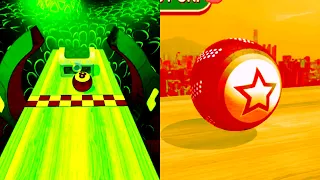 Going Balls VS Color Ball VS Reversed Balls SpeedRun Gameplay iOS Android New Update 5828