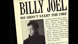 Billy Joel We Didn't Start The Fire (1989) //Good Audio Quality
