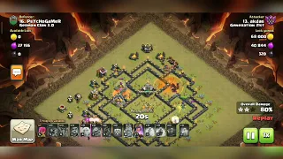 Easy queen charge with lavaloon and hog for th 9