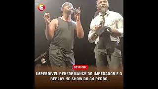 Replay no Show de C4 Pedro | ARTUR POP & IMPERADOR | A FAMILIA DO REPLAY TV ZIMBO