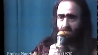 Profeta Non Sarò Ugo Russo 1978