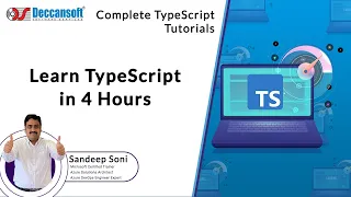 Learn TypeScript in 4 Hours (#TypeScript) | Complete TypeScript Tutorials by Sandeep Soni