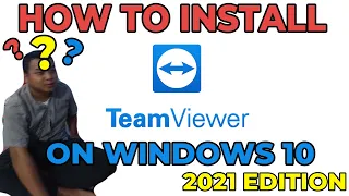 HOW TO INSTALL TEAMVIEWER ON WINDOWS 10 AT 2021 (EZ GUIDE)
