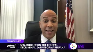 Senator Corey Booker (D-NJ) discusses the Cannabis Administration and Opportunity Act
